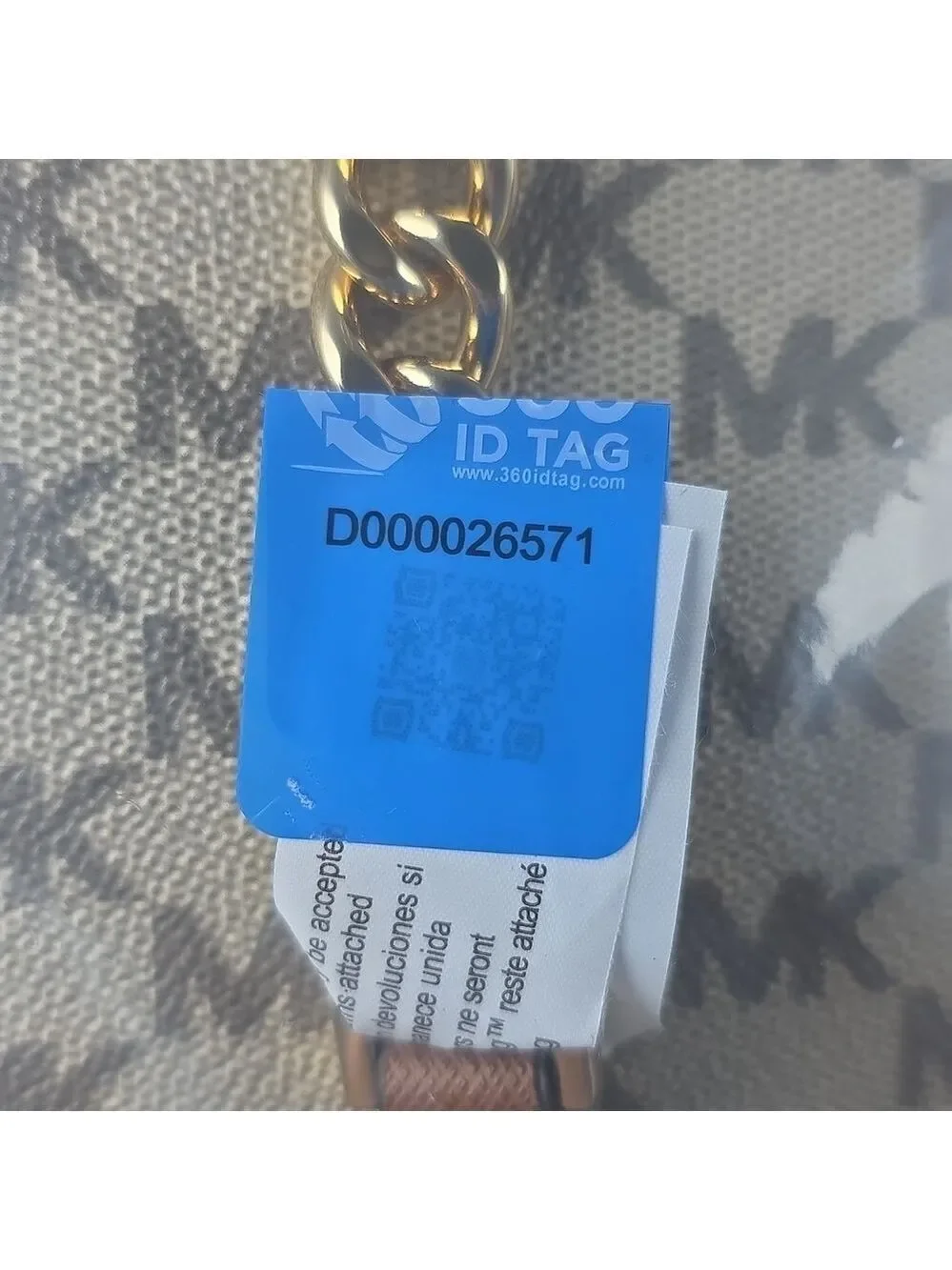 Michael‎ Kors Jet Set Chain Large work Tote Bag Brown tan signature laptop NWT